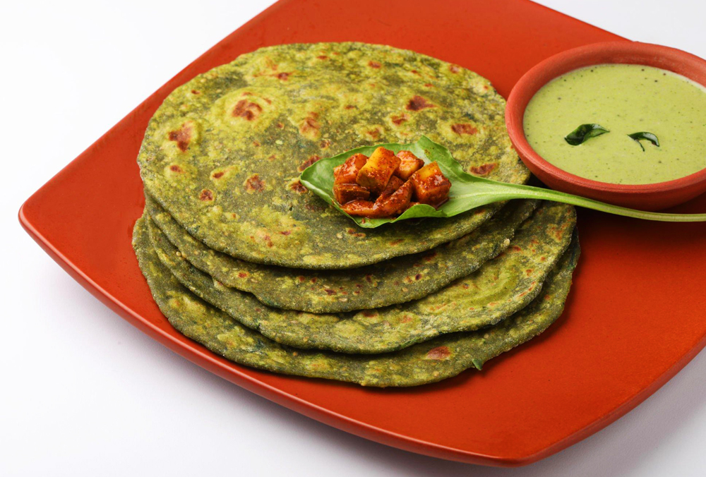 Palak Paratha